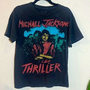 Bravado Michael Jackson Thriller Graphic T Shirt Top Small